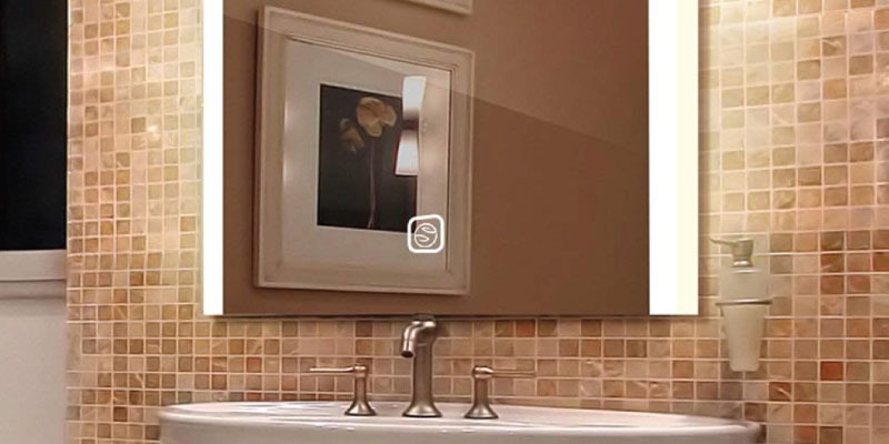 LED Bluetooth mirror for a smarter bathroom